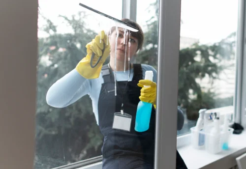 Nettoyage de vitres intérieures et extérieures au Fenouiller